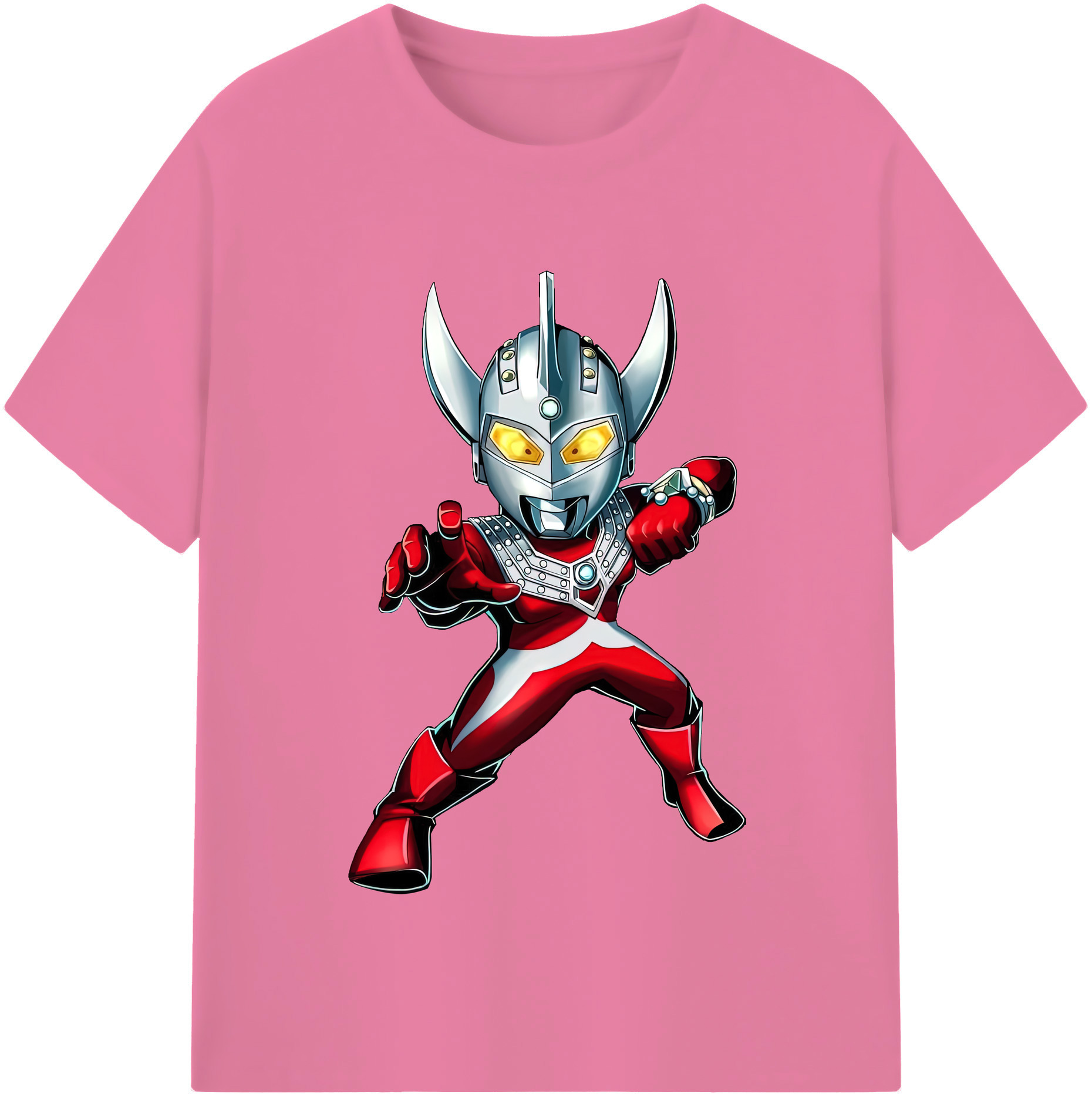 （画像用） ウルトラマン Ultraman 綿100％半袖Tシャツ（フロントプリント）